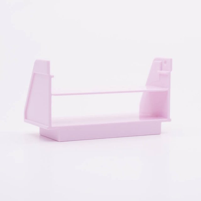 Playmobil 30047922 Winkeltoog Frame Roze - Base Display Case Pink ,  groot uit kunststof in de kleur roze. Geschikt vanaf 3+.