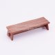 Playmobil 30051813 Houten Zitbank - Bench Wood ,  groot uit kunststof in de kleur bruin. Geschikt vanaf 3+.