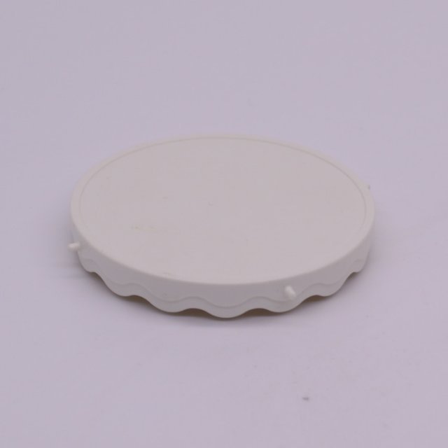 Playmobil 30054172 Tafelblad Rond - D60 - Tabletop Round ,  groot uit kunststof in de kleur wit. Geschikt vanaf 3+.