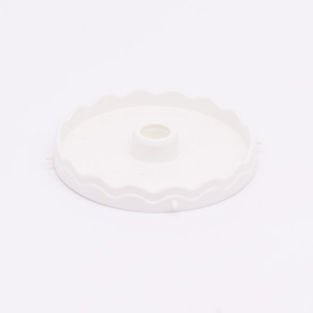 Playmobil 30054172 Tafelblad Rond - D60 - Tabletop Round ,  groot uit kunststof in de kleur wit. Geschikt vanaf 3+.
