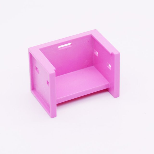 Playmobil 30057072 Kinderbureau Roze - Desk Child Pink ,  groot uit kunststof in de kleur roze. Geschikt vanaf 3+.