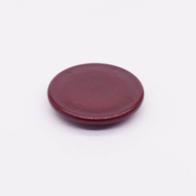 Playmobil 30057322 Zitvlak Stoel Rond - D25 - Seat Round Chair ,  groot uit kunststof in de kleur d.rood. Geschikt vanaf 3+.