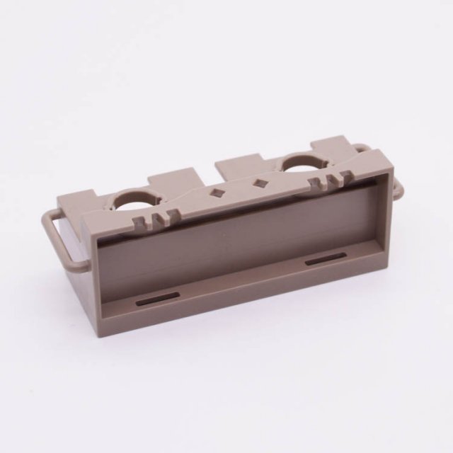 Playmobil 30057612 Wastafel Onderstel Dubbel - Bathroom Sink Double Base ,  groot uit kunststof in de kleur grijs. Geschikt vanaf 3+.
