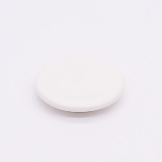 Playmobil 30070073 Zitvlak Stoel Rond - D25 - Seat Round Chair ,  groot uit kunststof in de kleur wit. Geschikt vanaf 3+.