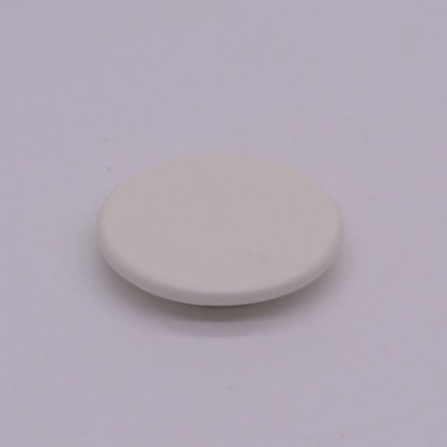 Playmobil 30070073 Zitvlak Stoel Rond - D25 - Seat Round Chair ,  groot uit kunststof in de kleur wit. Geschikt vanaf 3+.