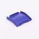 Playmobil 30078030 Zitvlak Kussen Ridder - D BL - Stool Seat Cushion Knight ,  groot uit kunststof in de kleur d.blauw. Geschikt vanaf 3+.