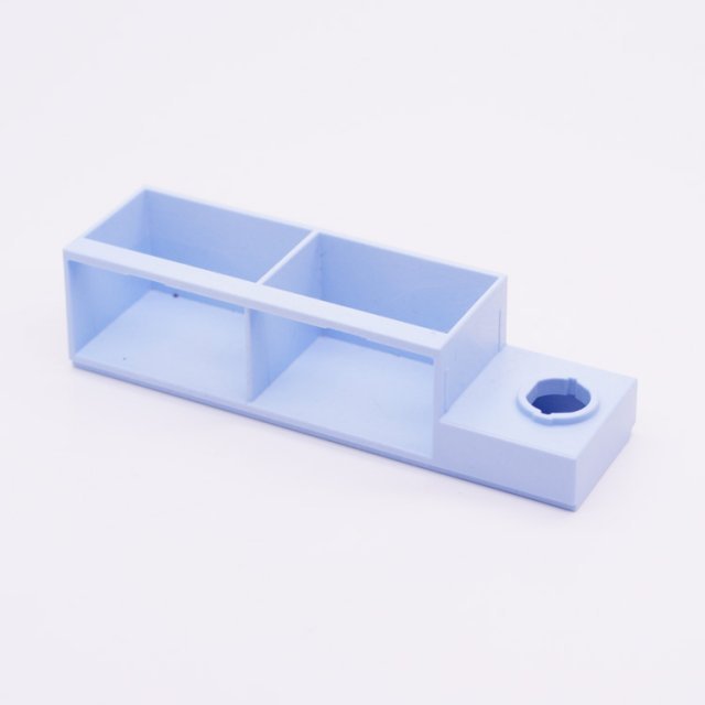 Playmobil 30079502 Onderstel Werkbank - Base Workbench ,  groot uit kunststof in de kleur p.blauw. Geschikt vanaf 3+.