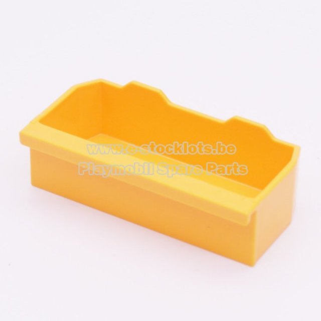 Playmobil 30211122 Lade Kast - Drawer Cupboard ,  groot uit kunststof in de kleur oranje. Geschikt vanaf 3+.