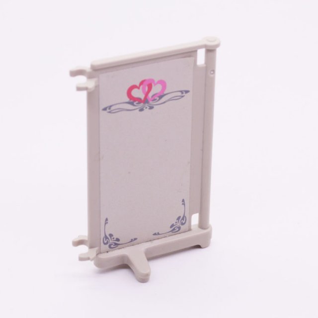 Playmobil 30212543 Scherm Spiegel Grijs - Partition Screen Mirror Grey ,  groot uit kunststof in de kleur l.grijs. Geschikt vanaf 3+.