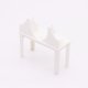 Playmobil 30214122 Schminktafel - W - Vanity Dressing Table ,  groot uit kunststof in de kleur wit. Geschikt vanaf 3+.