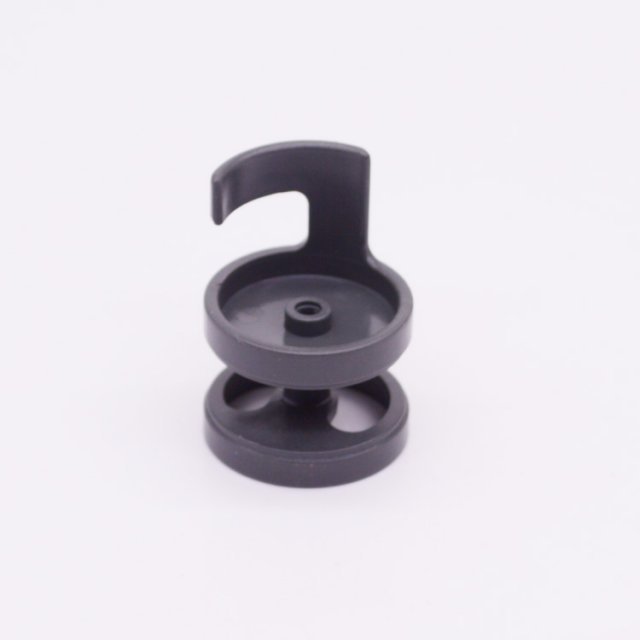 Playmobil 30217280 Stoel Rond Zwart - Chair Round Black ,  groot uit kunststof in de kleur zwart. Geschikt vanaf 3+.