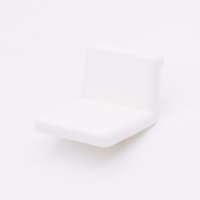 Playmobil 30218083 Kussen v Zetel Armleuning - Cushion f Armchair ,  groot uit kunststof in de kleur wit. Geschikt vanaf 3+.