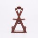 Playmobil 30227793 Wapenrek Ridders - Weapons Stand Knights ,  groot uit kunststof in de kleur bruin. Geschikt vanaf 3+.