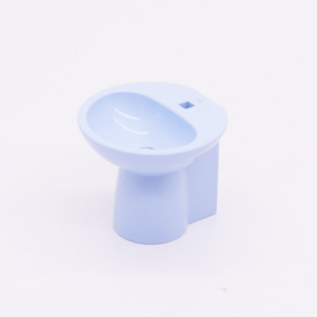 Playmobil 30239123 Wastafel Zuil Model - Sink Pedestal Type ,  groot uit kunststof in de kleur l.blauw. Geschikt vanaf 3+.