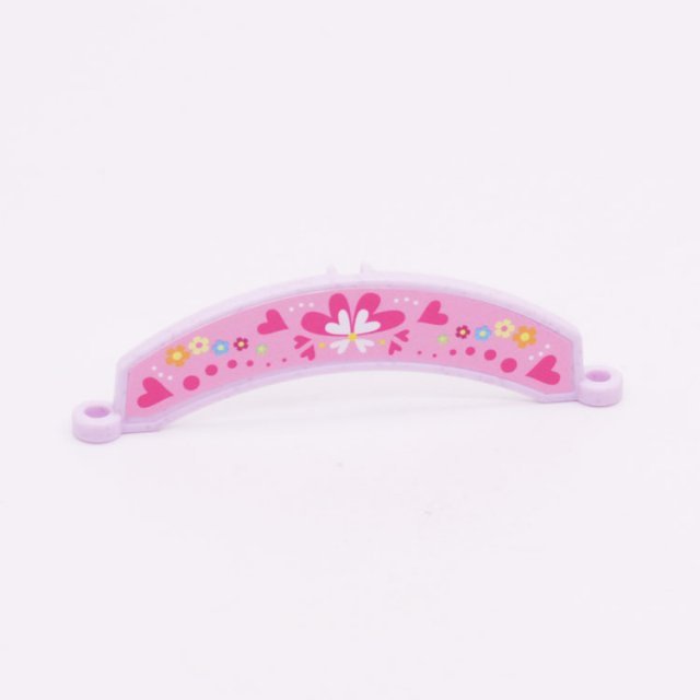 Playmobil 30243823 Boog Kinderbed - Arch Child Bed ,  groot uit kunststof in de kleur l.roze. Geschikt vanaf 3+.