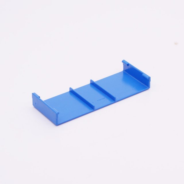 Playmobil 30283190 Dichte Wand Bureau - Front Panel Desk ,  groot uit kunststof in de kleur blauw. Geschikt vanaf 3+.
