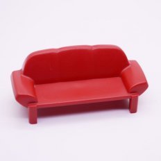 Playmobil 30291610 Sofa Zetel Rood - 4282 - Couch Sofa Red