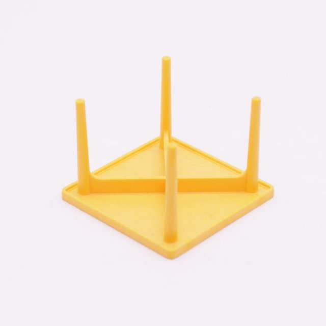 Playmobil 30295970 Tafel Vierkant - OR - Table Square ,  groot uit kunststof in de kleur oranje. Geschikt vanaf 3+.