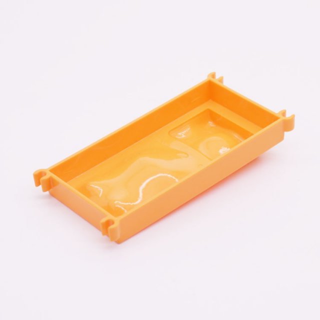 Playmobil 30295980 Bedframe Matras - OR - Bed Frame Mattress ,  groot uit kunststof in de kleur oranje. Geschikt vanaf 3+.