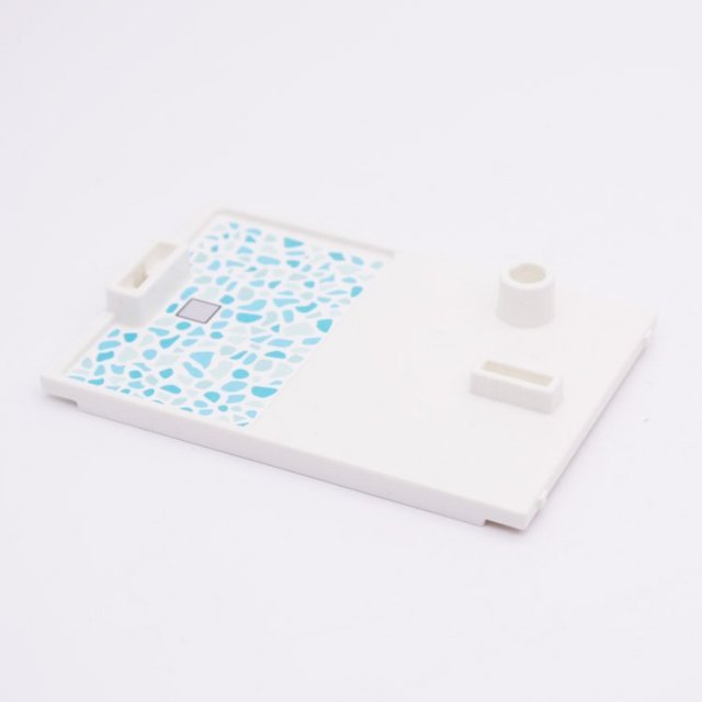 Playmobil 30511283 01 Douche WC Vloer - 95x65 - Shower Toilet Floor ,  groot uit kunststof in de kleur wit. Geschikt vanaf 3+.