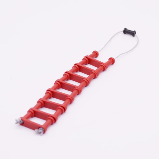 Playmobil 30512430 Touwladder Compleet - Rope Ladder Complete ,  groot uit kunststof in de kleur rood. Geschikt vanaf 3+.
