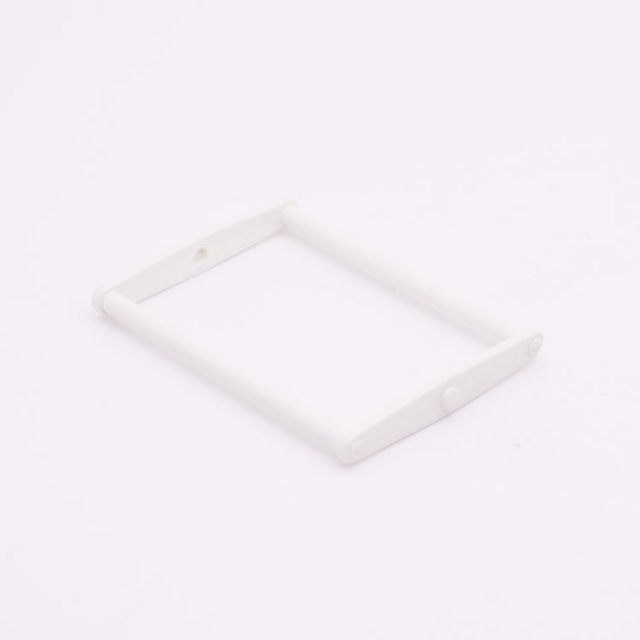 Playmobil 30603570 01 Deel 1 Onderstel Vouwtafel - Part 1 Leg Folding Table ,  groot uit kunststof in de kleur wit. Geschikt vanaf 3+.