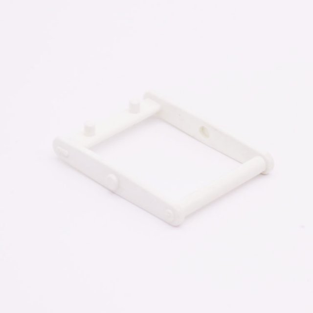Playmobil 30603580 01 Deel 1 Onderstel Vouwkruk - Part 1 Leg Folding Stool ,  groot uit kunststof in de kleur wit. Geschikt vanaf 3+.