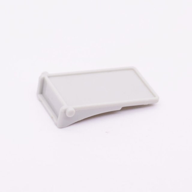 Playmobil 90000036 Uitklapbaar Blad Nachtkast - GR- Foldable Tray Bedside Cabinet ,  groot uit kunststof in de kleur grijs. Geschikt vanaf 3+.