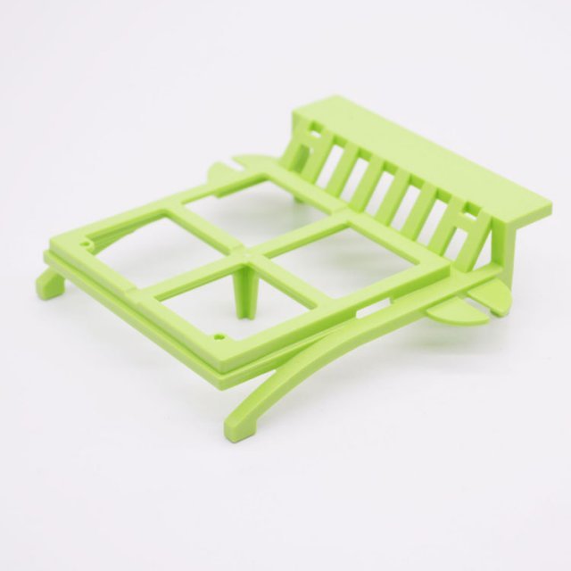Playmobil 30057162 Frame Bed Modern - L GR - Bedframe Modern ,  groot uit kunststof in de kleur l.groen. Geschikt vanaf 3+.