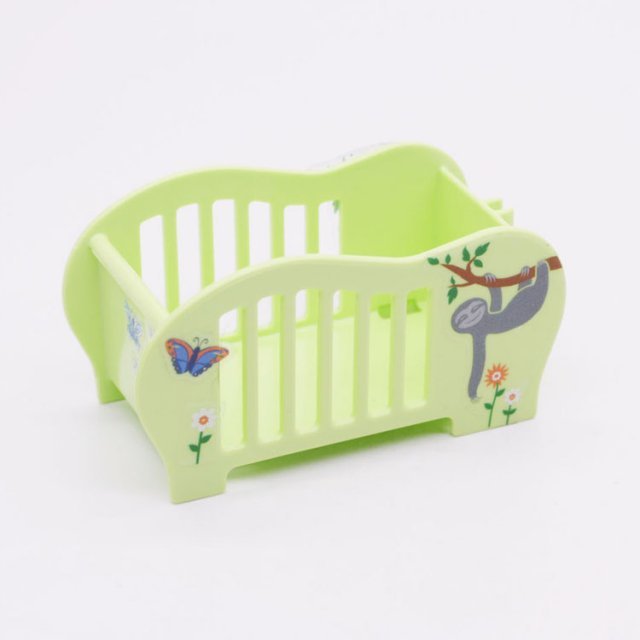 Playmobil 90000146 Babybed Jungle - 70862 L GR - Baby Bed Jungle ,  groot uit kunststof in de kleur l.groen. Geschikt vanaf 3+.