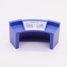 Playmobil 30045572 02 Bureau Controle Schermen - BL - Desk Control Panels