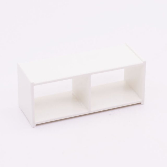 Playmobil 30099082 Kast Open Modern - W - Cabinet Open Modern ,  groot uit kunststof in de kleur wit. Geschikt vanaf 3+.