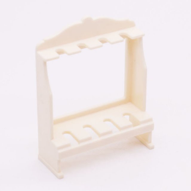 Playmobil 30245193 Geweer Rek - W - Rifle Rack ,  groot uit kunststof in de kleur wit. Geschikt vanaf 3+.