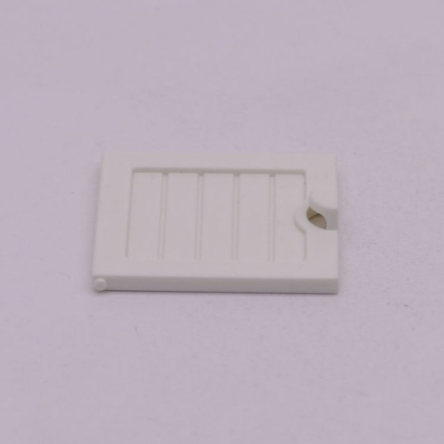 Playmobil 30517930 01 Kastdeur Vierkant Wit - 30x30 - Cupboard Door Square White ,  groot uit kunststof in de kleur wit. Geschikt vanaf 3+.