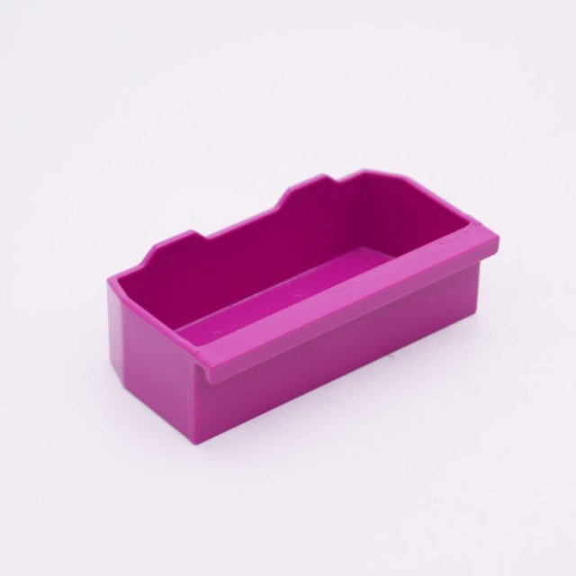Playmobil 30075072 Schuif Kast - P - Drawer Cabinet ,  groot uit kunststof in de kleur paars. Geschikt vanaf 3+.