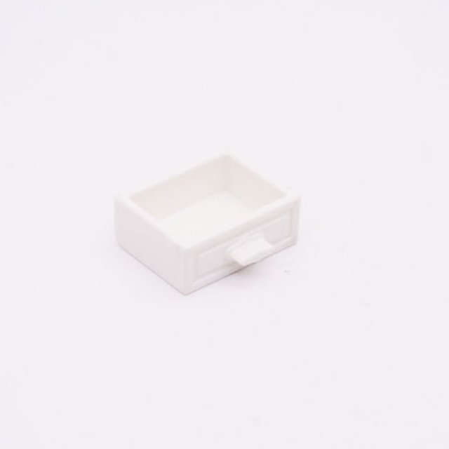 Playmobil 30080552 Schuif Klein - W - Drawer Small ,  groot uit kunststof in de kleur wit. Geschikt vanaf 3+.