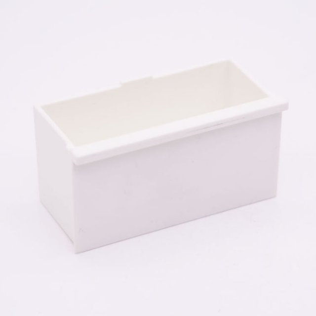 Playmobil 30224163 Schuif Lade Hoog - W - Drawer Cabinet Deep ,  groot uit kunststof in de kleur wit. Geschikt vanaf 3+.