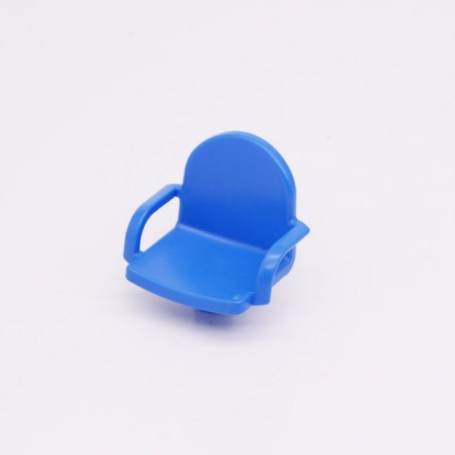 Playmobil 30033850 Zit Bureaustoel Armleuning - BL - Seat Office Chair ,  groot uit kunststof in de kleur blauw. Geschikt vanaf 3+.