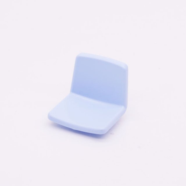 Playmobil 30047803 Kuipstoel Li Blauw - Clip System - Bucket Seat Li Blue ,  groot uit kunststof in de kleur l.blauw. Geschikt vanaf 3+.