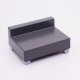 Playmobil 30099192 30099202 Sofa Zetel Modern Zwart - Couch Sofa Modern Black ,  groot uit kunststof in de kleur zwart. Geschikt vanaf 3+.