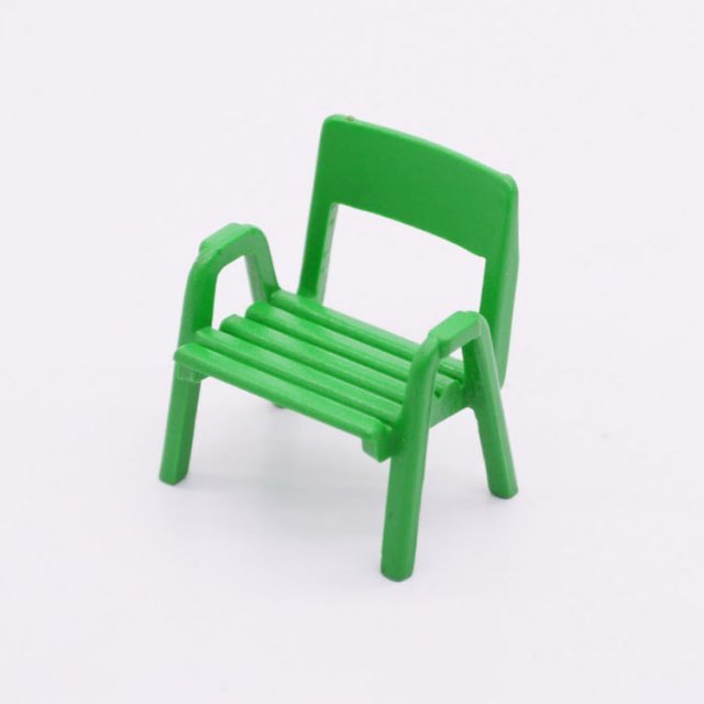Playmobil p3279a Tuinstoel Campingstoel - GR - Lawn Chair Camping Chair ,  groot uit kunststof in de kleur groen. Geschikt vanaf 3+.
