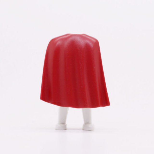 Playmobil 30247570 Cape 45mm Do Rood - Cloak 45mm Da Red ,  groot uit kunststof in de kleur d.rood. Geschikt vanaf 3+.
