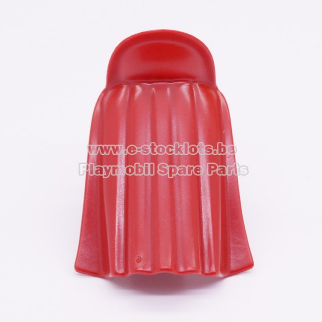 Playmobil 30649612 Cape 55mm Koning - R - Cloak 55mm King ,  groot uit kunststof in de kleur rood. Geschikt vanaf 3+.