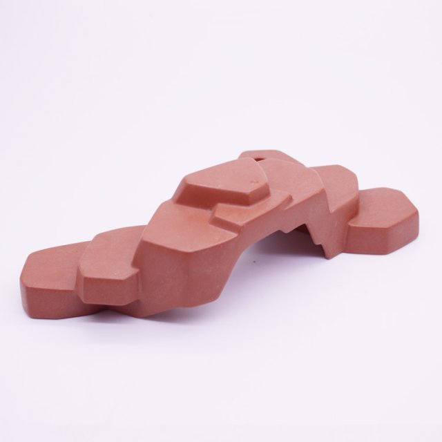 Playmobil 30097780 Rotsformatie Brug - Rock Formation Bridge ,  groot uit kunststof in de kleur r.bruin. Geschikt vanaf 3+.