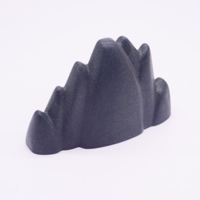 Playmobil 30246980 Rotspartij Zwart - 90x60 - Rock Formation Black ,  groot uit kunststof in de kleur zwart. Geschikt vanaf 3+.