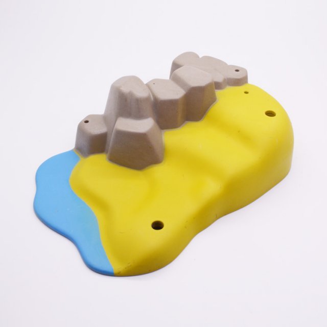 Playmobil 30638812 30640714 Rotspartij Piraten Strand Water - Rock Formation Pirates Beach Water ,  groot uit kunststof in de kleur grijs. Geschikt vanaf 3+.