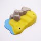Playmobil 30638812 30640714 Rotspartij Piraten Strand Water - Rock Formation Pirates Beach Water ,  groot uit kunststof in de kleur grijs. Geschikt vanaf 3+.
