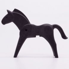 Playmobil 30650390 Paard Zwart - Old-Style - Horse Black