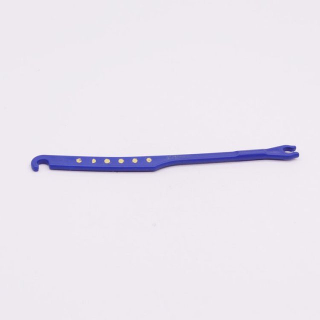 Playmobil 30629872 Trekstang Harnas Paard Do Blauw - Side Trace Horse Harness Da Blue ,  groot uit kunststof in de kleur d.blauw. Geschikt vanaf 3+.