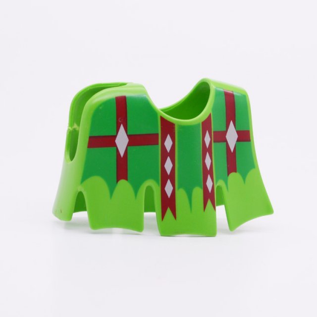 Playmobil 30625752 Paardendeken Lang Groen - Horse Coat Long Green ,  groot uit kunststof in de kleur l.groen. Geschikt vanaf 3+.